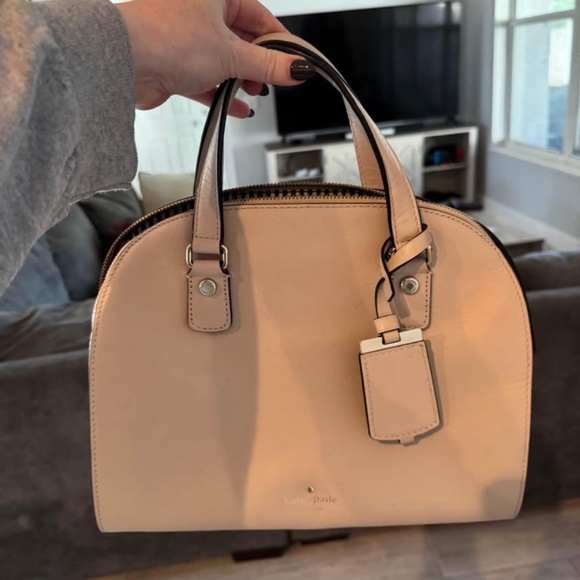 Tan Kate Spade Bowling Bag - Picture 1 of 4